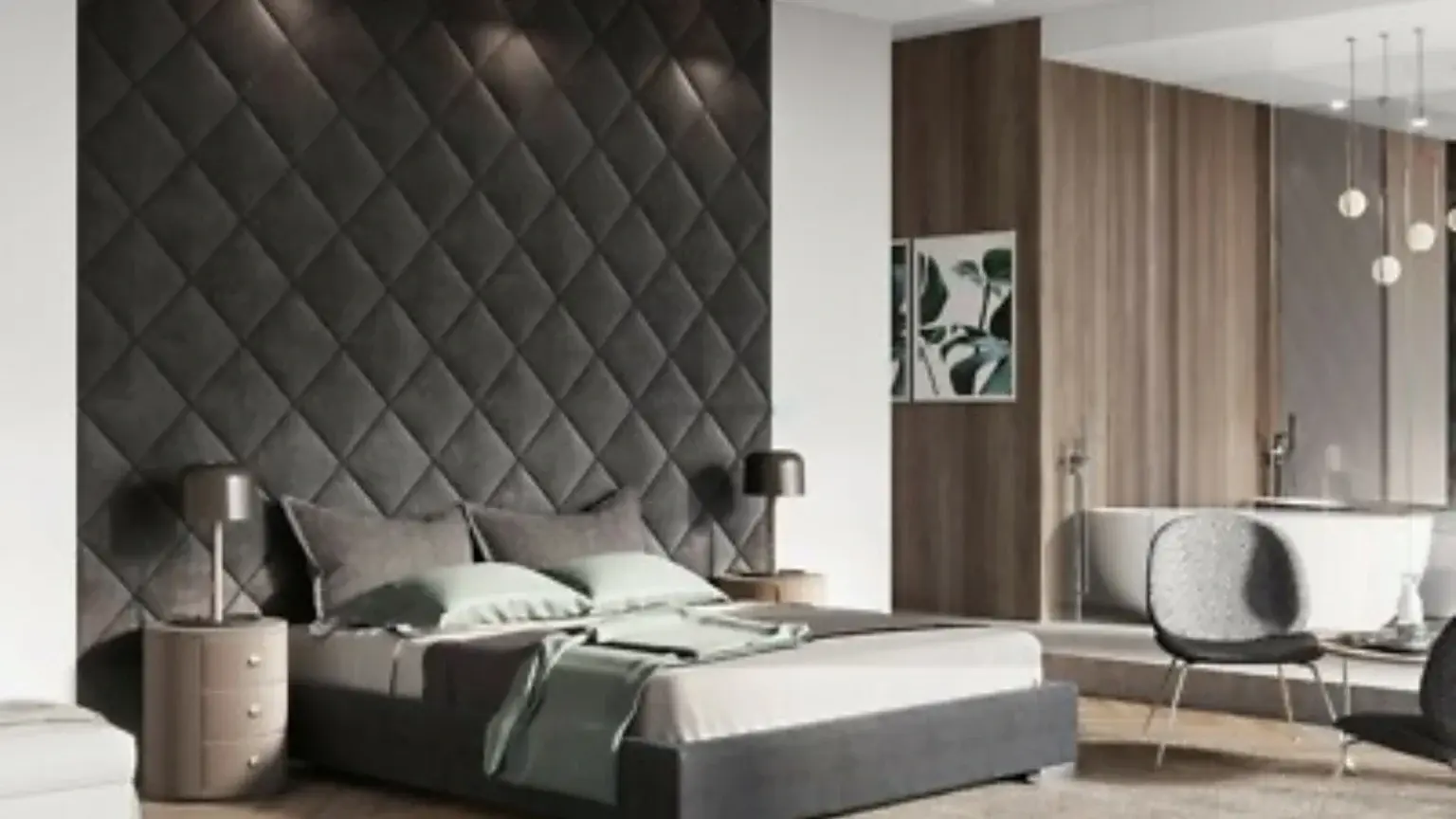 Fabric or upholstered panels