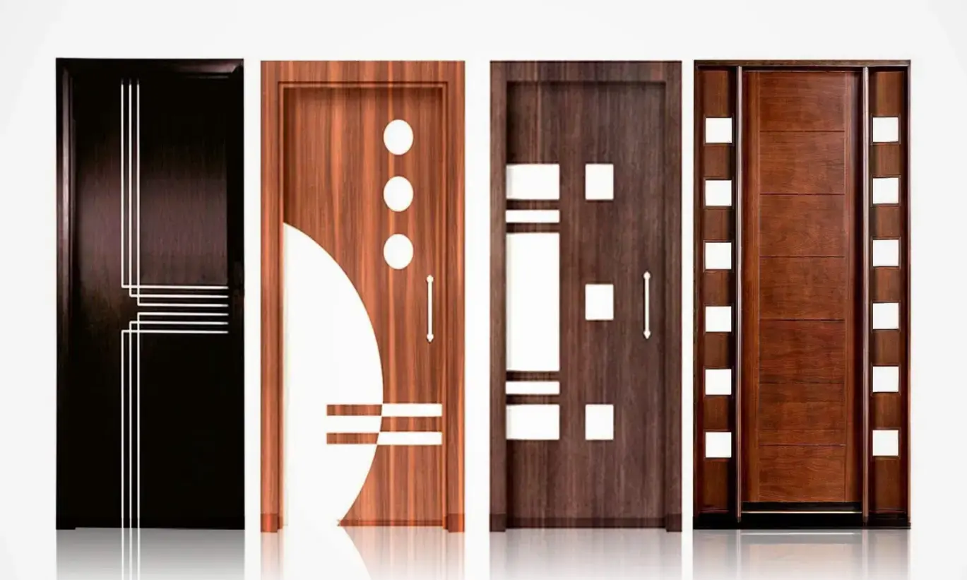 Plywood room door designs