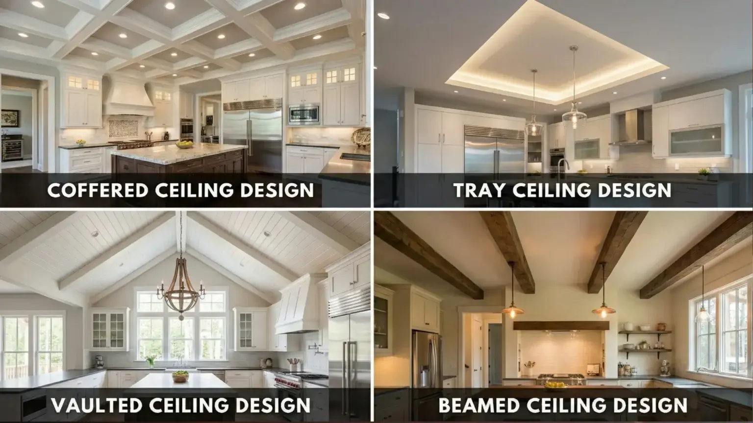 Types of roof ceiling design for kitchen - gharhub
